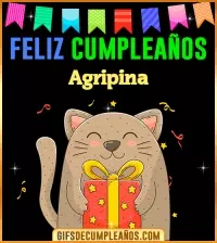 GIF Feliz Cumpleaños Agripina